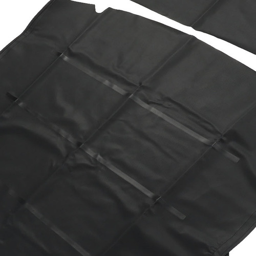 Lona Negra Convertible Con Tapa Blanda Resistente A La Abras