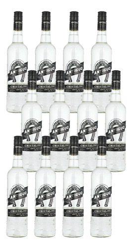Caja De 12 Tequila Antiguo De Herradura Cristalino 700ml