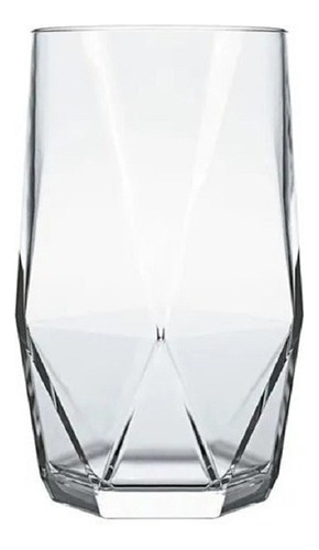 Juego de vasos Nadir Topazio Long Drink de 6 piezas, de color transparente, 360 ml