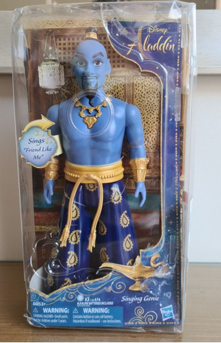 Boneco Gênio Aladdin Hasbro Com Som