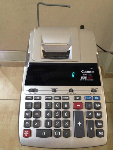 Calculadora Sumadora De Oficina 12 Dígitos. Canon Mp11-dx