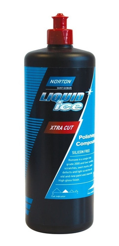 Imagen 1 de 4 de Norton Pasta De Pulir Liquid Ice Xcut 1 Litro