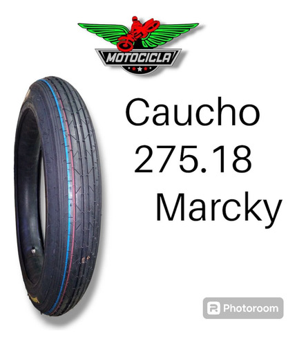 Caucho Moto 275/18 Marcky