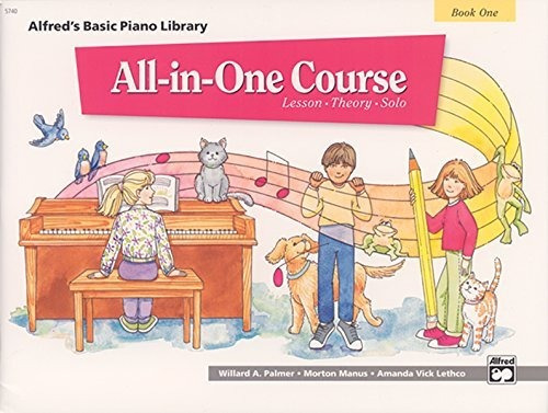 Book : All-in-one Course For Children Lesson, Theory, Solo,