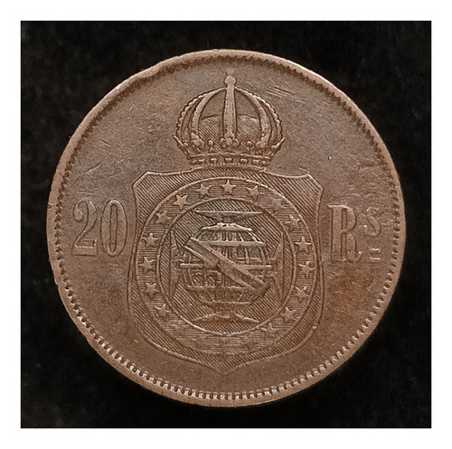 Brasil 20 Reis 1870 Muy Bueno Km 474