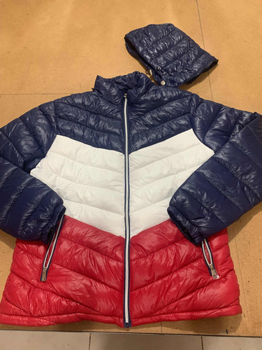 Campera Vintage Estilo Tommy Hombre