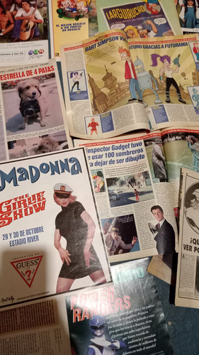 Clipping, Recortes Tv Retro. Años 80 Y 90