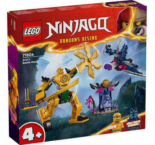 Lego Ninjago Mech De Combate De Arin (71804)