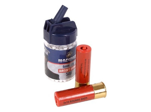 Imagen 3 de 5 de Rifle Airsoft Mcss02 De Resorte Shotgan 6mm - Camping Shop