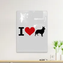 Comprar Cuadro Deco I Love My Pastor Aleman (d0999 Boleto.store)