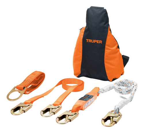 Kit Contra Caida Con 3 Anillos Norma Ansi Incluye Mochila