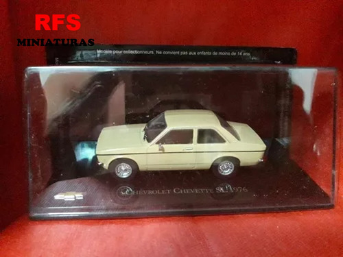 Miniatura - Chevrolet Chevette Sl - Bege -1976 - 1:43 - Ixo