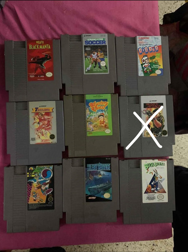 Vendo Variedad De Juegos Nes (Usado)