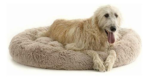 Brindle Cama Para Mascotas En Forma De Dona Cama Suave De