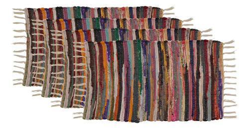 Camino Mesa Algodon Borla Chindi 16 X 72  Multicolor Para