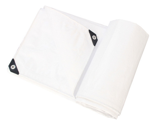 Carpa Impermeable 2x6 Lona Blanca Multiusos Filtro Uv Lona