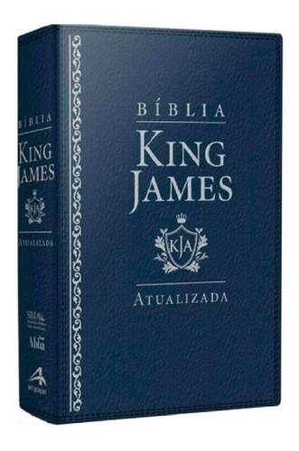Bíblia De Estudo King James Atualizada - Grande - Capa Luxo