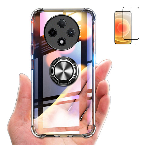 A Funda Para Oppo Reno12 F 5g Carcasa De Airbag+mica