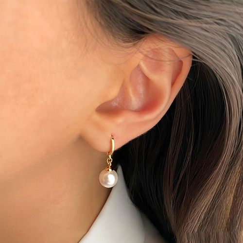 3 Piezas Conjunto De Joyería De Perlas Falsas Elegantes -