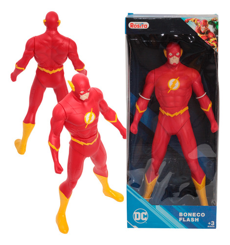 Brinquedo Dc Comics The Flash Boneco 45cm Articulado 1097