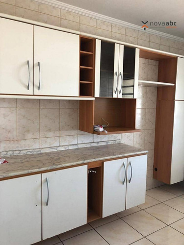 Apartamento Com 2 Dormitórios Para Alugar, 100 M² Por R$ 1.400,00/mês - Parque Capuava - Santo André/sp - Ap0438