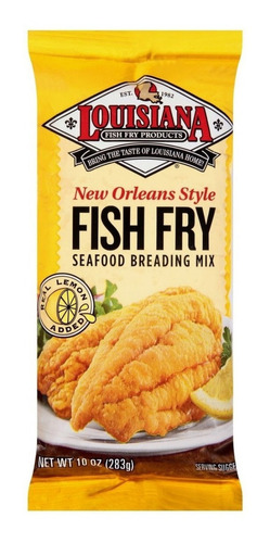 Empanizador Para Pescado Con Limón Louisiana Fish Fry