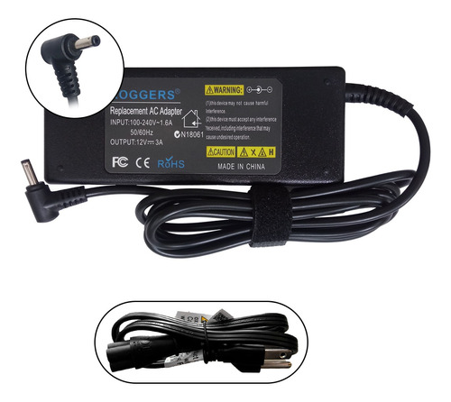 Cargador Chuwi /advance- 12v 3a 36w-(3.5*1.35mm) Oferta¡