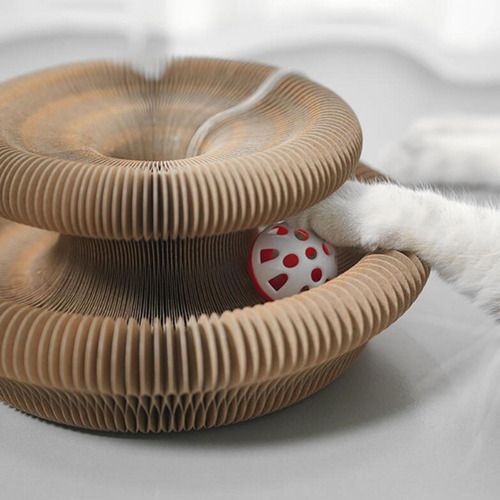 Tablero Rascador Para Gatos, Juguetes Para Gatos, Plegable,