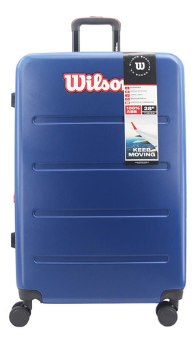 Valija Wilson 24p Rígida Mediana 23kg Expandible Candado 