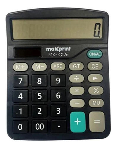 Calculadora De Mesa Max Mx-126 Maxprint