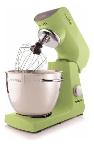 Batidora de pie Peabody Smartchef PE-BM100 verde 220 V