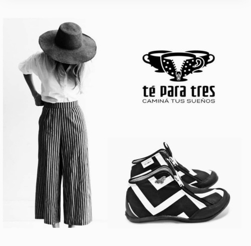 Imagen 6 de 10 de Zapatillas Botita Te Para Tres Diseños Unicos Modernos Unico