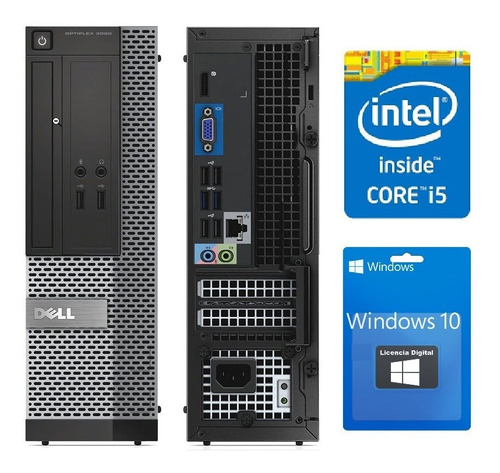 Full Dell Optiplex 3020 Sff I5-4590/8gb/500hdd/win10 (Reacondicionado)