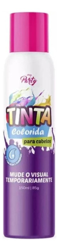 Tinta Colorida Para Cabelos 150ml 85g My Party Rosa Neon