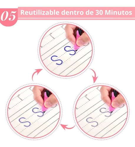 Kit Cuadernos De Caligrafía Reutilizables
