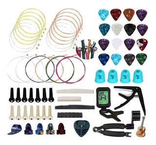 Kit De Afinador De Guitarra De 65 Piezas, Ukelele Guitarra B