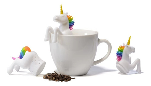 Infusor De Té De Silicona Con Forma De Unicornio De Grado