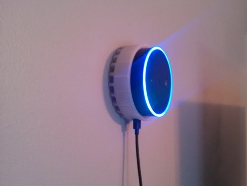 Soporte De Pared Para Amazon Echo Impreso 3d