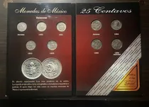 Comprar Album Colección 2 Series 25 Centavos Balanzas Plata Y Madero
