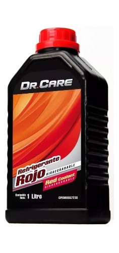 Refrigerante Rojo 1lt Dr Care.
