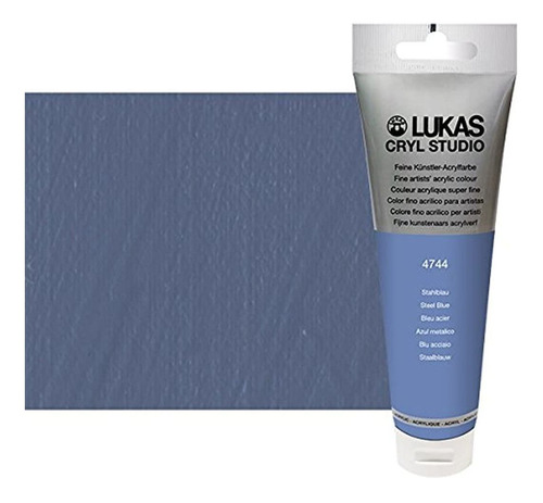 Lukas Cryl Studio - Pintura Acrílica (4.2 Fl Oz), Color Azul