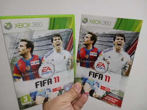 Jogo Xbox 360 Fifa 11 Europeu Original Suiça Sistema Pal (Usado)
