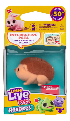 Erizo Moose Little Live Pets Needeees Ouchee