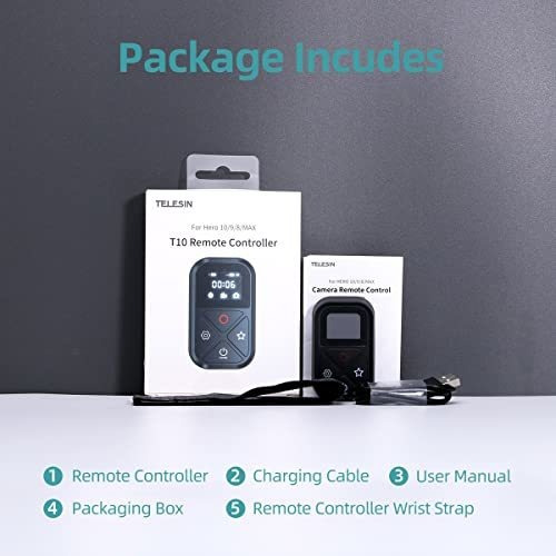 Imagen 8 de 8 de Control Remoto Para Gopro Hero 11/10/9/8/max Black