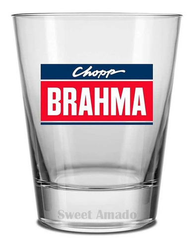 12 Copos Old Fashion 220ml Brahma Chopp Cerveja Sweet Amado