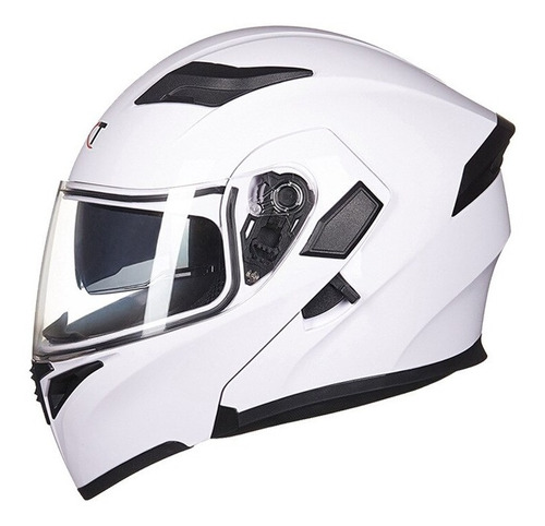 Casco Moto Abatible Gxt 902 White