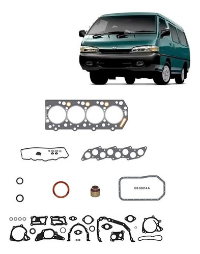 Juego De Empaquetaduras Para  H100 2.5 97/99 D4bb