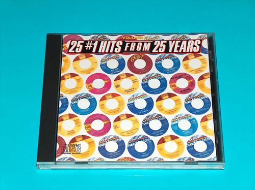 25 #1 Hits From 25 Years Ii Cd Wonder Marvin Lionel P78 Ks