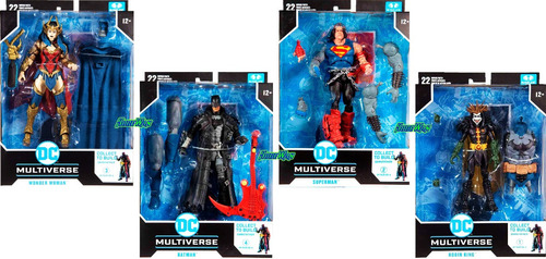 Dc Death Metal Mcfarlane Darkfather Robin Superman Wonder Wo (Usado)