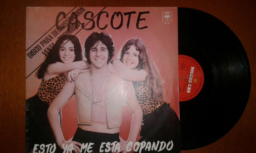 0229 Disco Vinilo Cascote Esto Ya Me Esta Copando